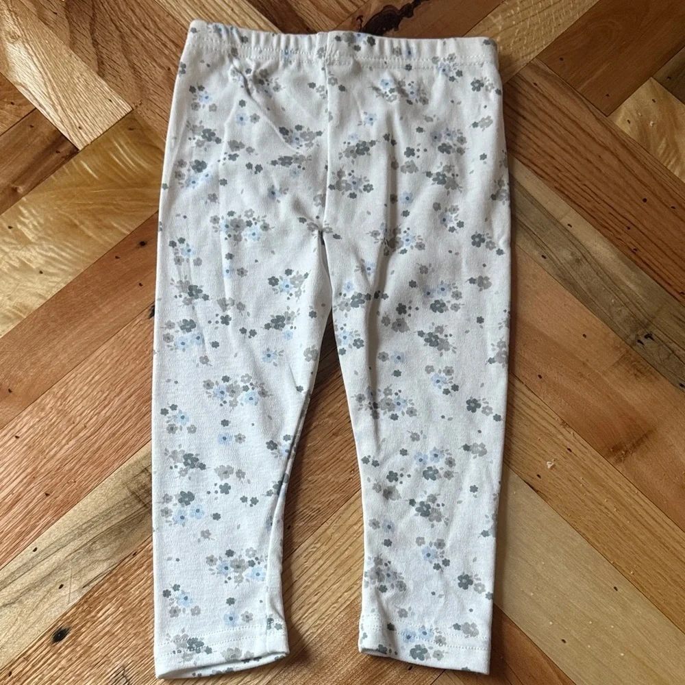 Lila & Jack Blue and Cream Kids Bodysuit Set